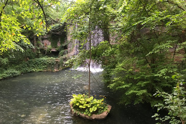 Waterfall at Silver Dollar City