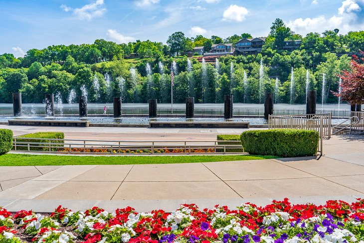 Fountains at Branson Landing in Branson, Missouri