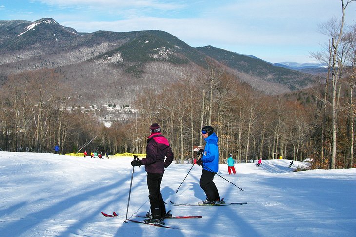 Skiing at Loon Mountain