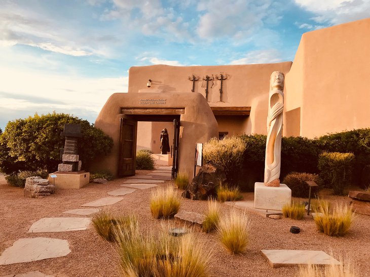 Sculpture Garden at the Museum of Indian Arts and Culture