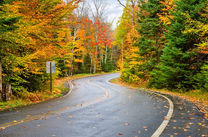 Fall colors in the Adirondack Mountains