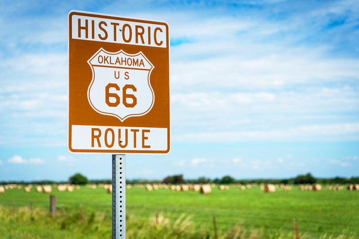 US Route 66 in Oklahoma