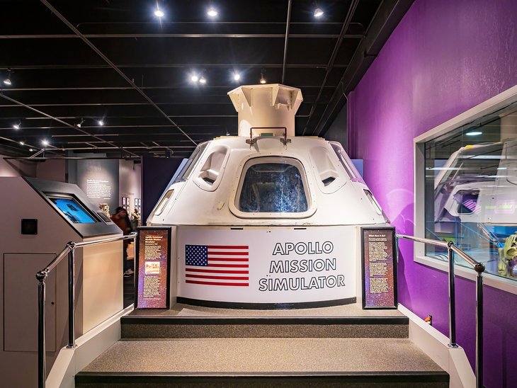 Mercury Capsule Simulator at the Science Museum Oklahoma