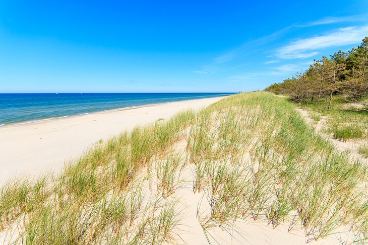 Sand dunes, Leba, Baltic Sea, Poland