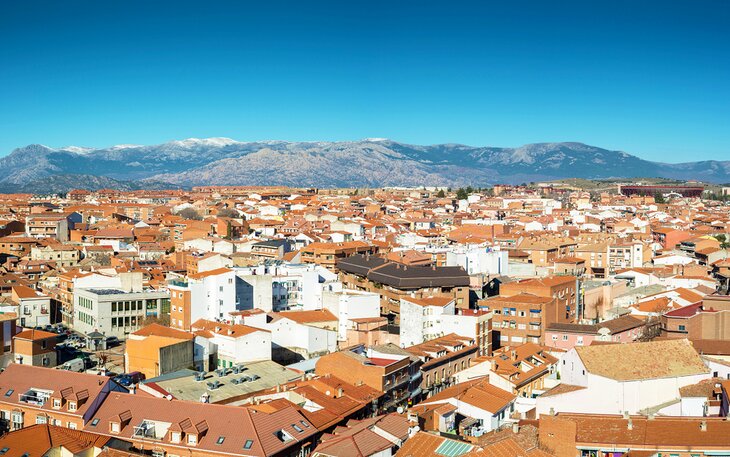 View over Colmenar Viejo