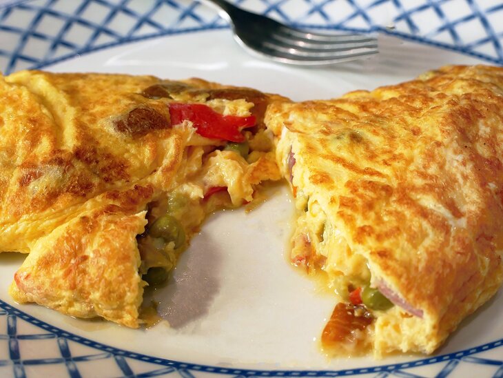 Segovia-style omelette