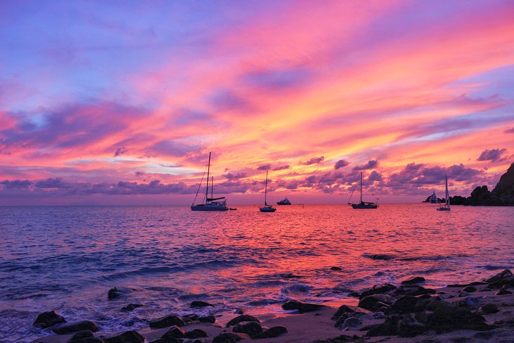 Sunset at Shell Beach