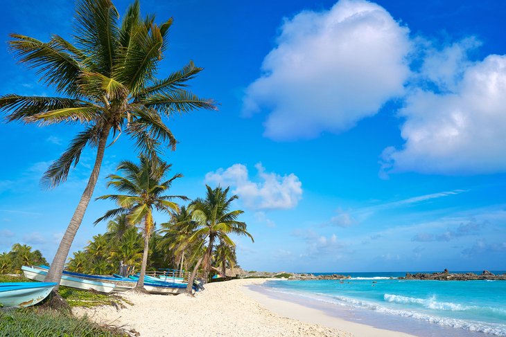 Chen Rio beach on Cozumel Island, Mexico