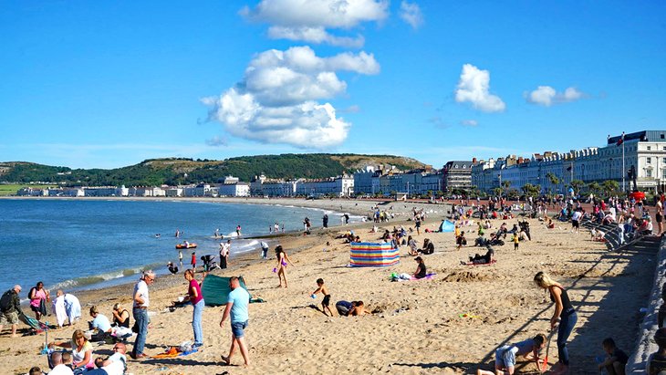 Beach at Llandudno