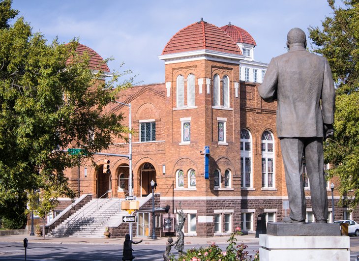 Dr. Martin Luther King, Jr. statue in Kelly Ingram Park, Birmingham