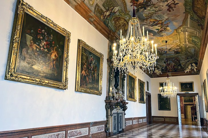 Hallway in the Salzburg Residenz