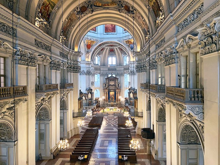 Interior of Salzburg Cathedral