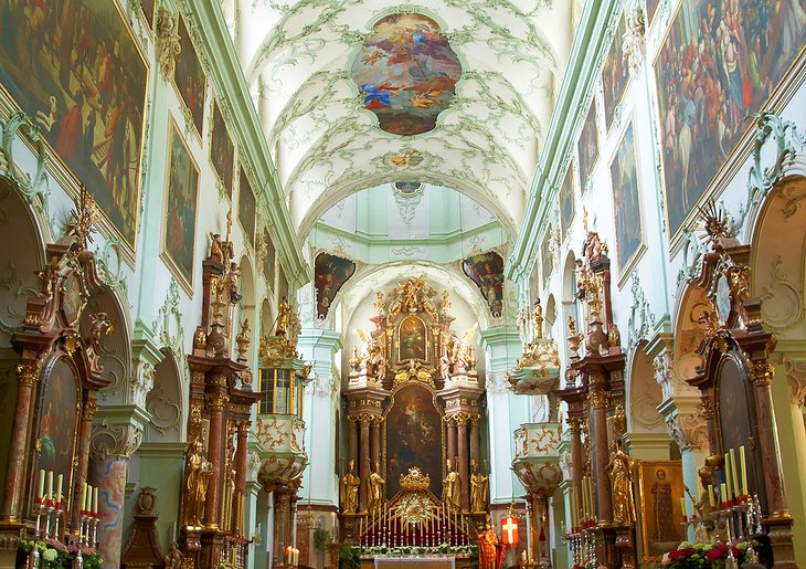 Interior of St. Peter's Church