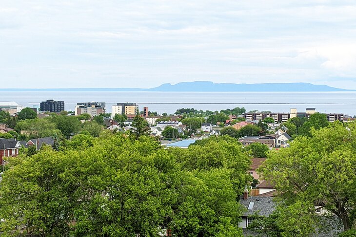 View of Sleeping Giant  from Hillcrest Park