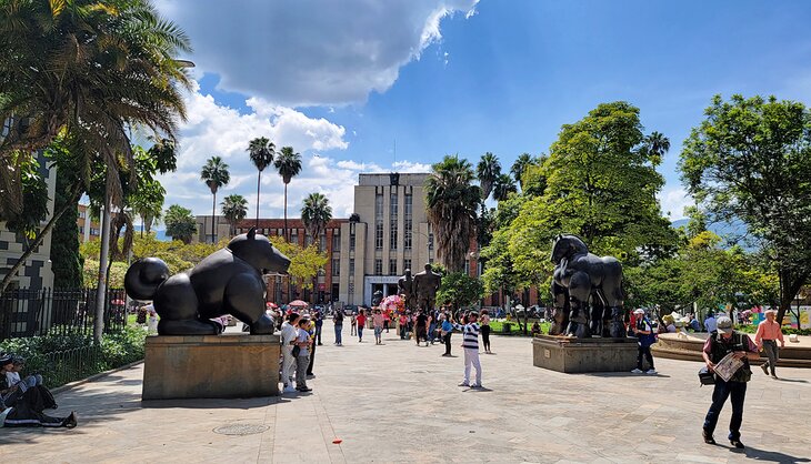 Plaza Botero in Medellin
