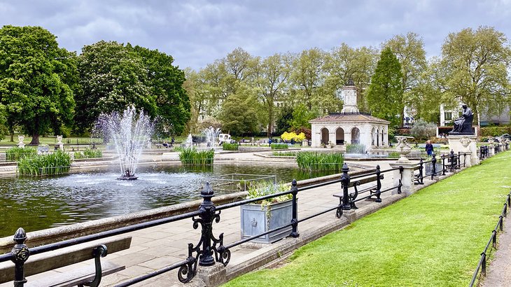 Italian Garden in Kensington Gardens