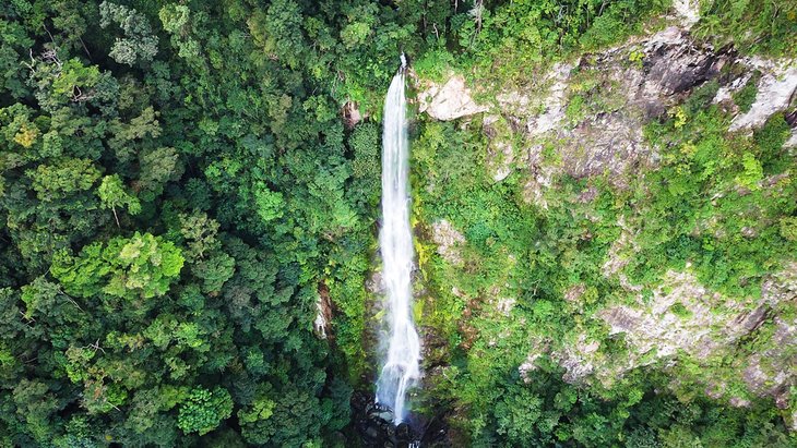 Bejuco Falls in Pico Bonito National Park