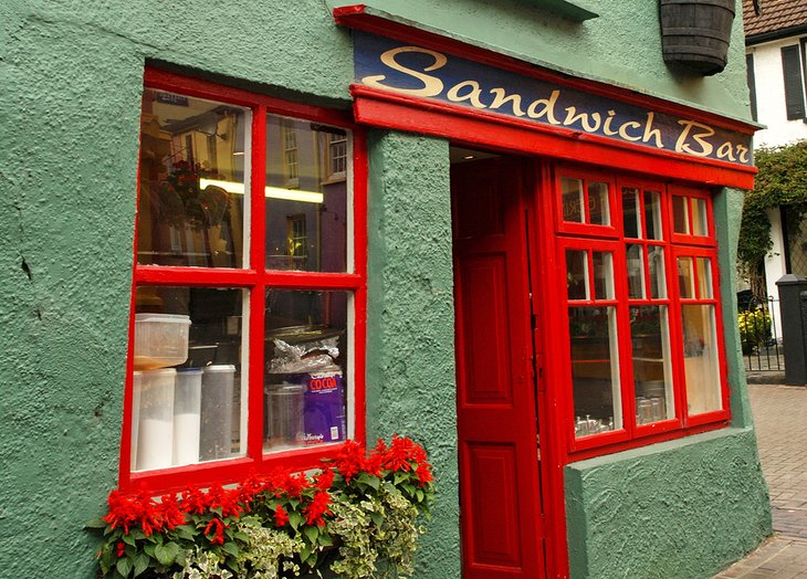 Sandwich bar in Kinsale