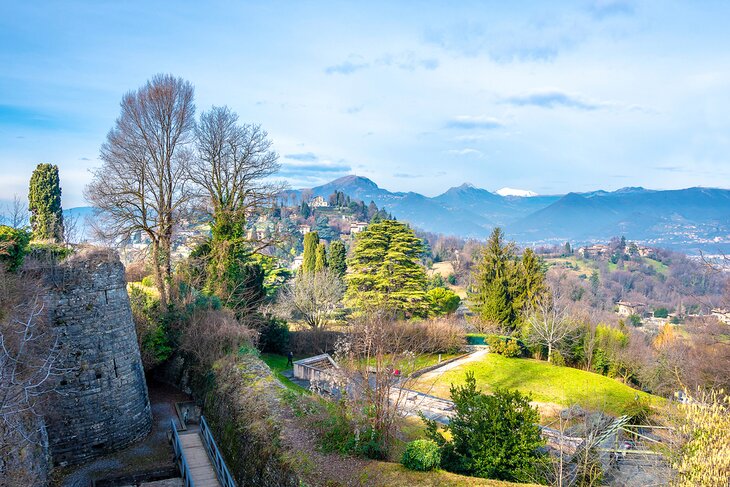 View from San Vigilio, Bergamo