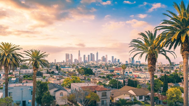 View of downtown Los Angeles