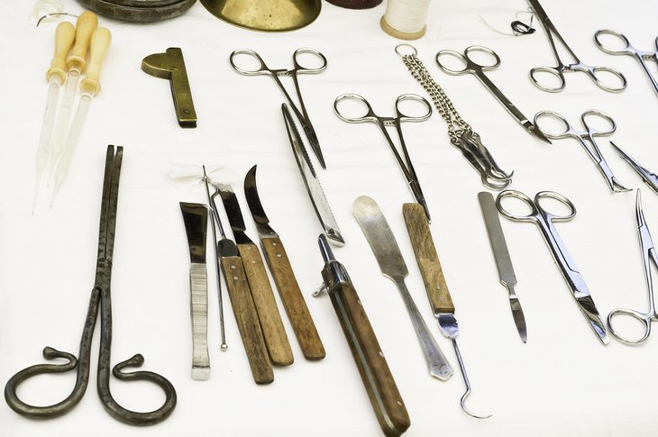 Vintage surgical instruments