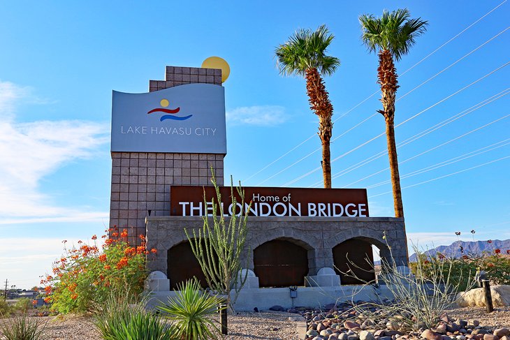 Lake Havasu City sign