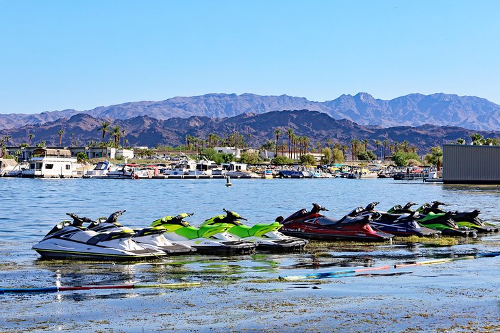 Personal watercraft on Lake Havasu