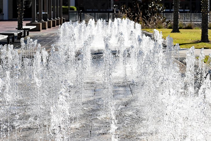 Splash Fountain in downtown Baton Rouge