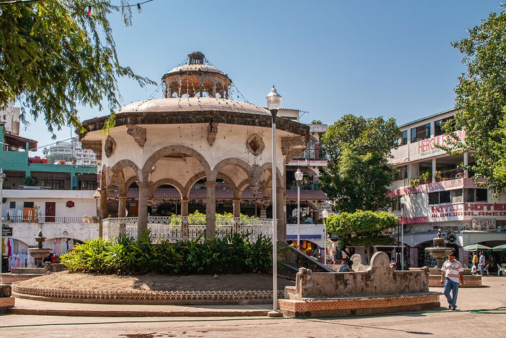 The Zocalo in Acapulco