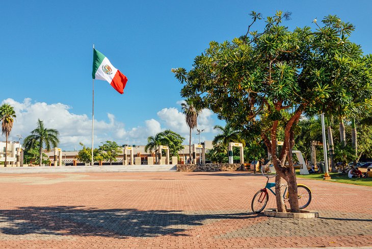 City Hall Square, Playa del Carmen