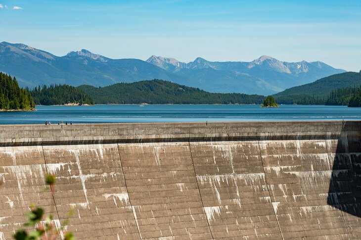 Hungry Horse Dam in Montana