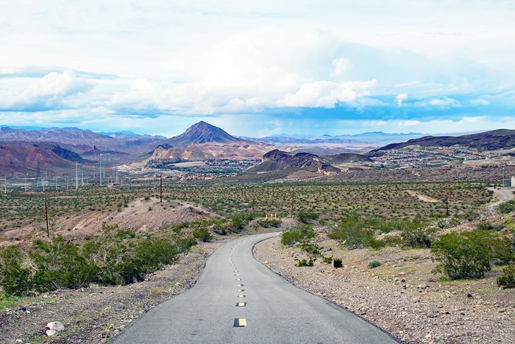 River Mountains Loop Trail at Henderson, Nevada