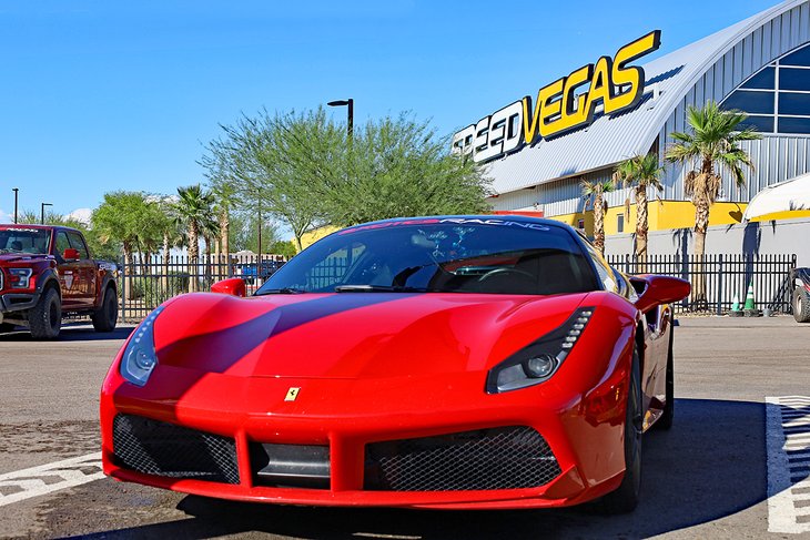 Ferrari at SPEEDVEGAS