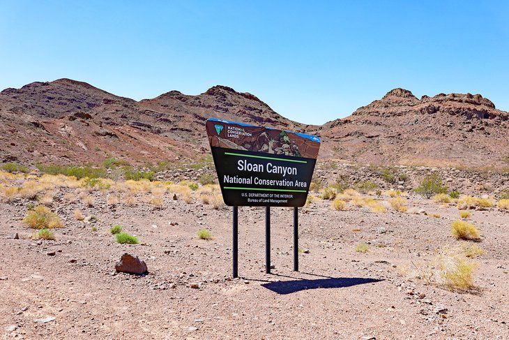 Sloan Canyon National Conservation Area