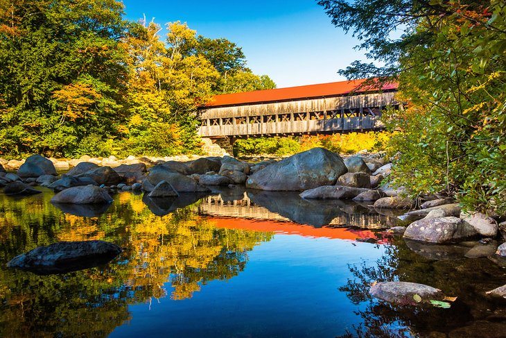 Albany Covered Bridge along the Kancamagus Highway