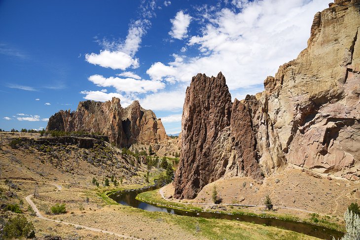 Smith Rock State Park, 30 minutes east of Sisters