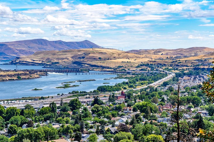 View over The Dalles