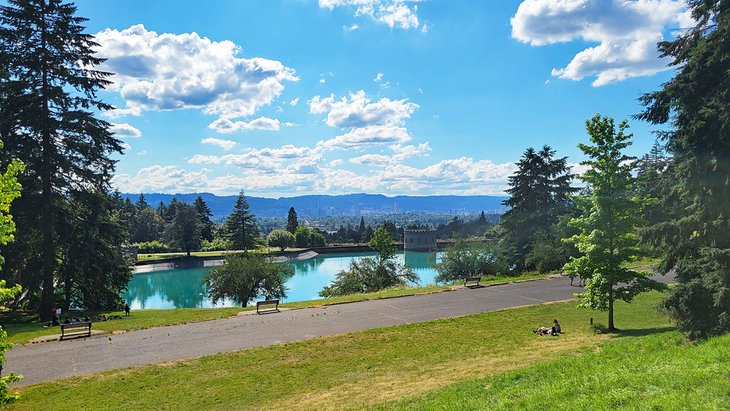 View from Mt. Tabor Park