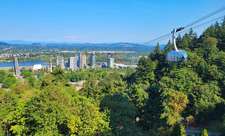 View over Portland, Oregon