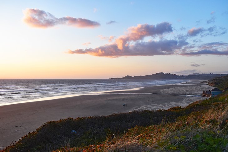 Nye Beach in Newport