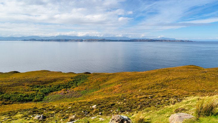 View towards the Isle of Rona