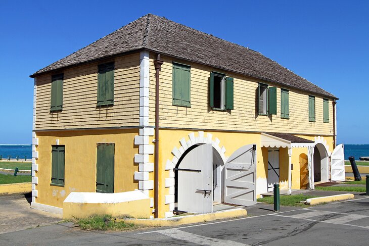 Historic building in Christiansted, St. Croix