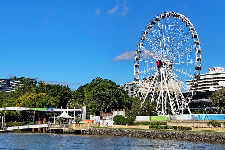 Wheel of Brisbane on South Bank