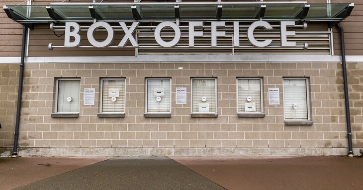 Box office at Abbotsford Centre