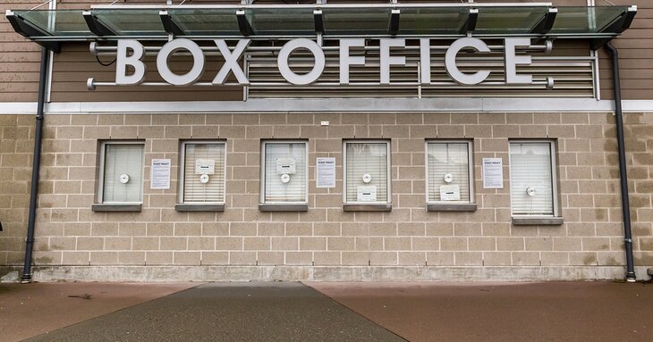 Box office at Abbotsford Centre