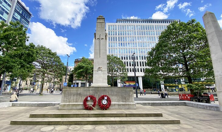 Manchester Cenotaph in St Peter's Square