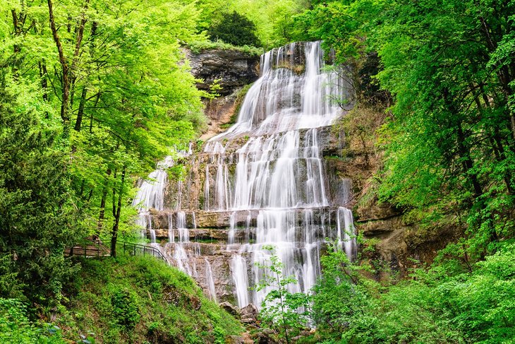 Hérisson waterfall