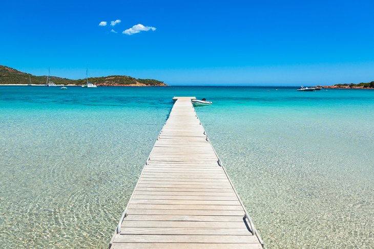 Dock at Rondinara Beach