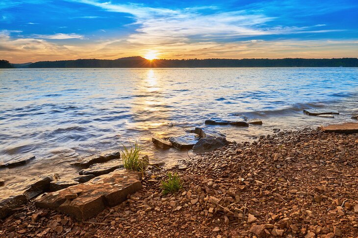 Sunset on Kentucky Lake