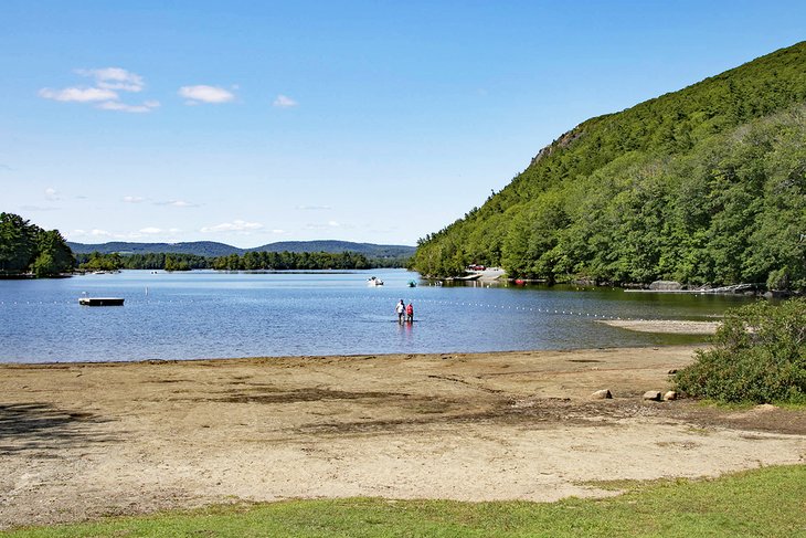 Barrett's Cove Public Beach, Megunticook Lake